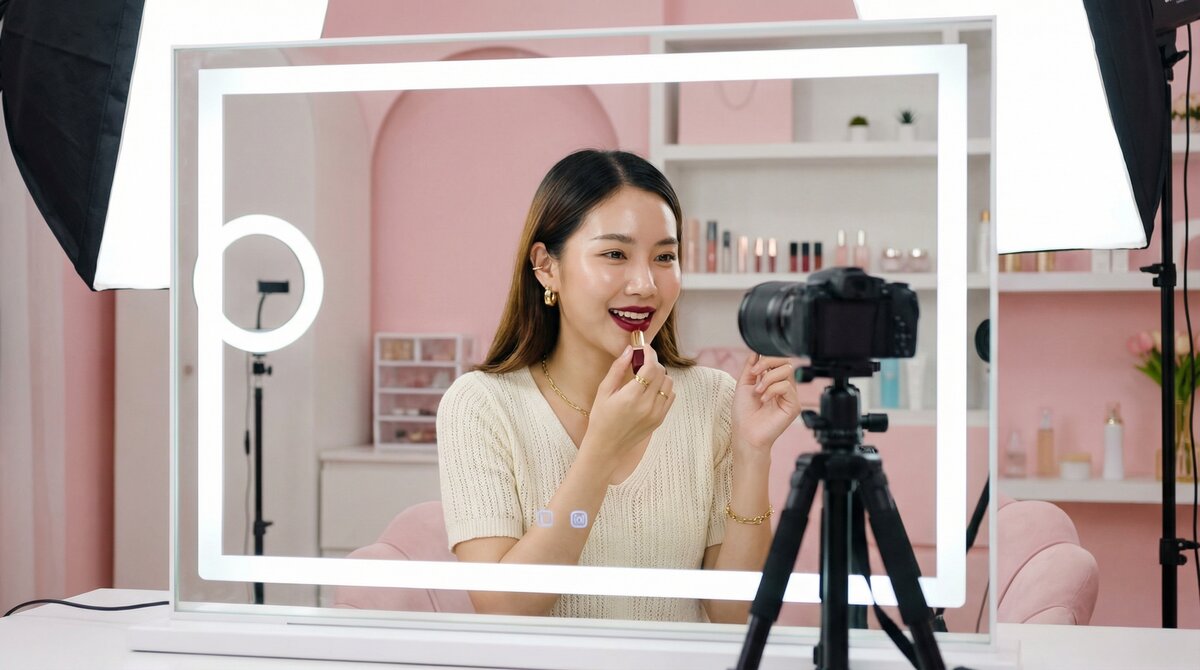 黄色仓库美妆视频