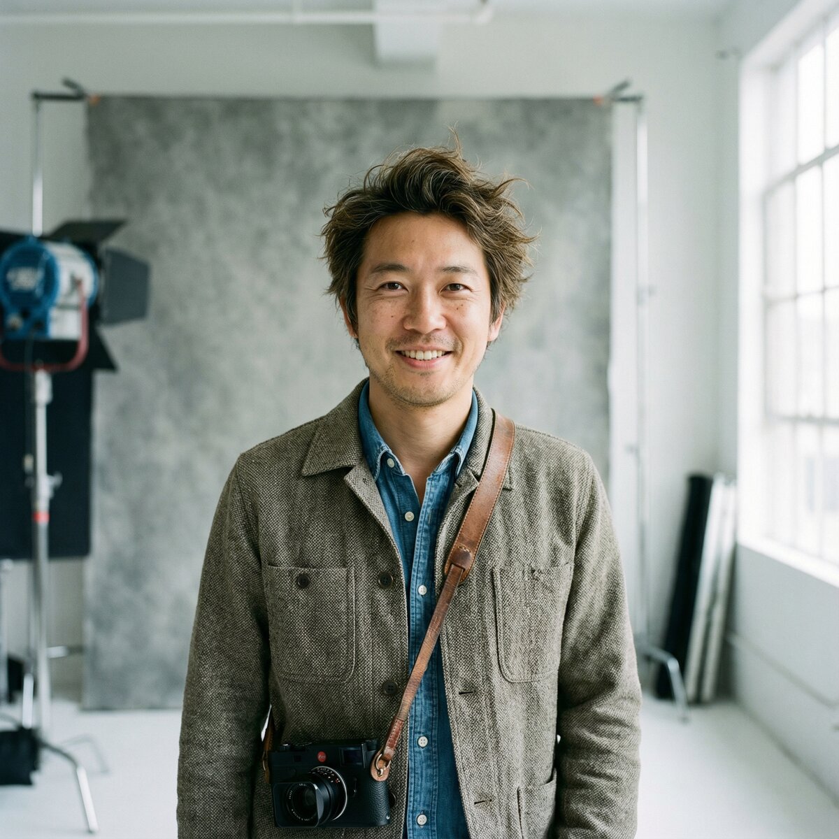 黄色仓库摄影师